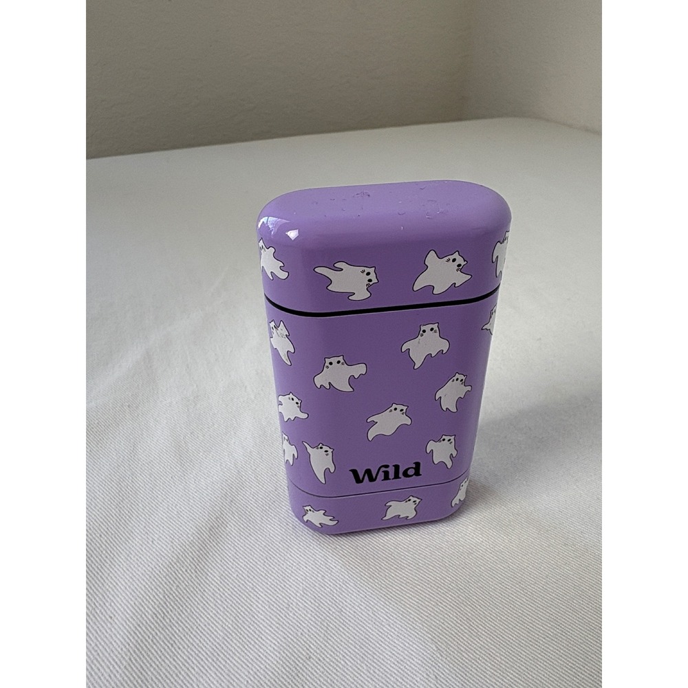 Wild‎ ghost Refillable Deodorant Case Purple white Limited Edition
